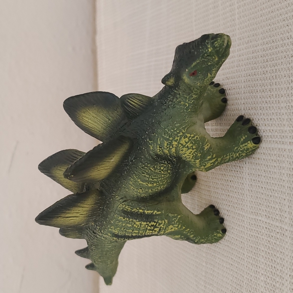 Vintage Soft Rubber Stegosaurus Dinosaur